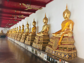 Dernière visite d’un temple à Bangkok